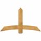 Ekena Millwork Bellingham Rough Sawn Timber Gable Bracket, Western Red Cedar, 60"W x 35"H x 2"D x 6"F, 14/12 Pitch GBW060X35X0206BEL00RWR - alternate 1